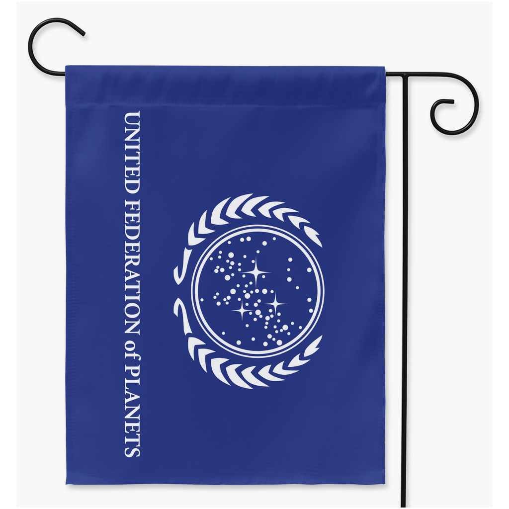 Custom for J.K.  Federation Yard & Garden Flag