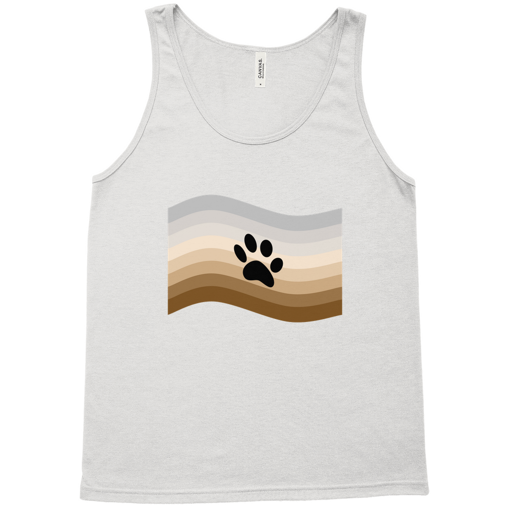 Furry Pride Flag Relaxed Fit Tank Tops | Choose Your Flag | Bella + Canvas