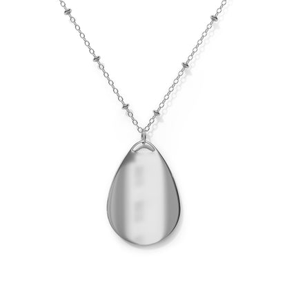 Orientation Gradient or Faux Stone Oval Necklace | Choose Your Colourway