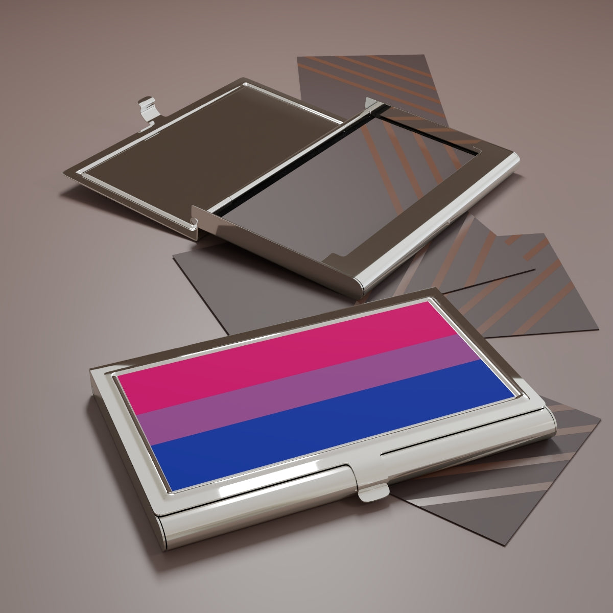 Orientation Pride Flag Business Card Holder/Slim Wallet | Accessories | Choose Your Flag | Romantic and Sexual Orientations | LGBTQIA2S+