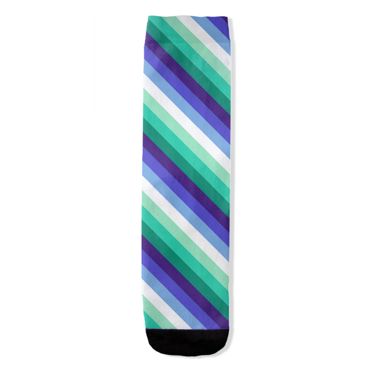 Gay Man (formerly Vincian - V2) Striped All-Over Print Socks