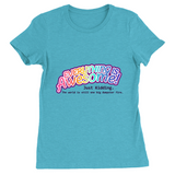 Everything is Awesome! Just Kidding Fitted T-Shirts | Bella + Canvas