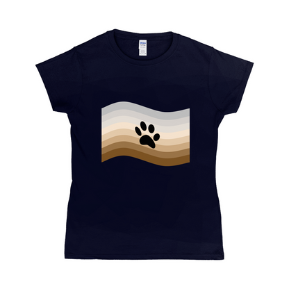 Furry Pride Flag Fitted Tshirt | Choose Your Flag | Gildan