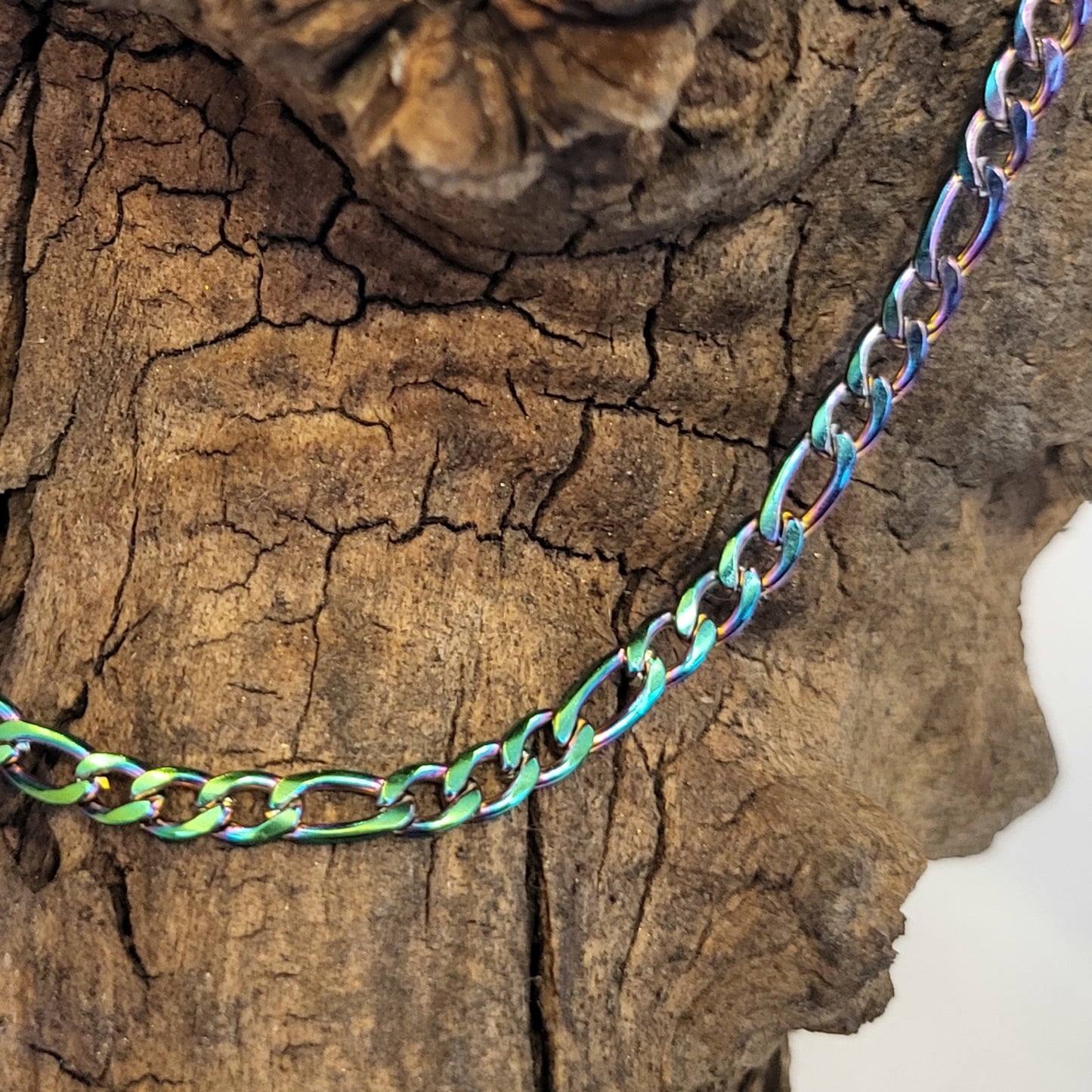 Rainbow Figaro Chain | Jewelry and Acessories