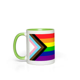Tasses d’accent de drapeau de fierté | Choisissez votre drapeau | LGBTqia2s+